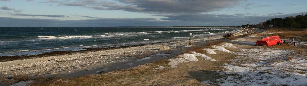 Klint strand